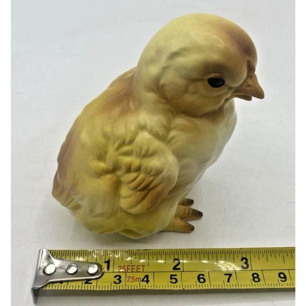 Vintage Lefton Ceramic Chick Yellow Japan Easter Spring Retro Figurine Decor - Picture 13 of 13